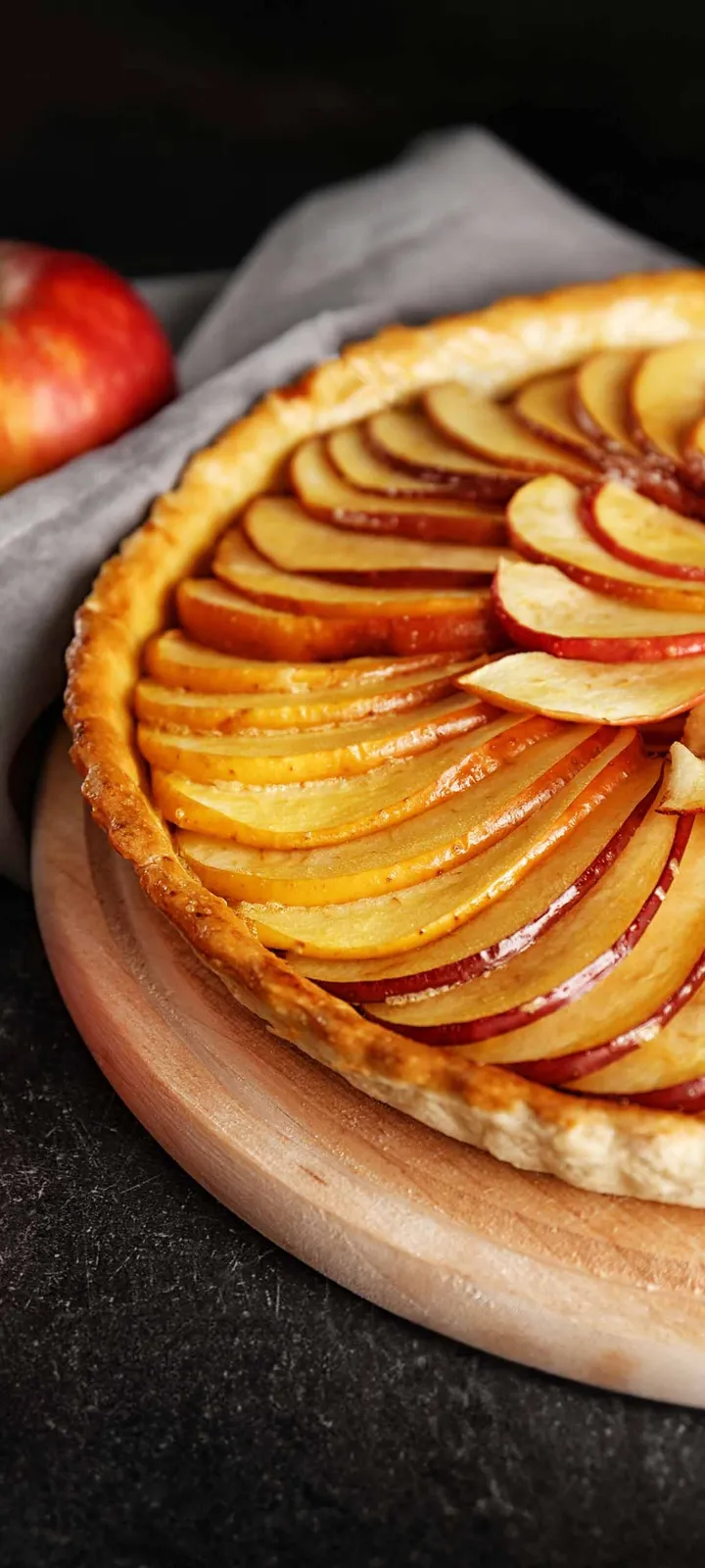 Tarta de manzana entera mediana 