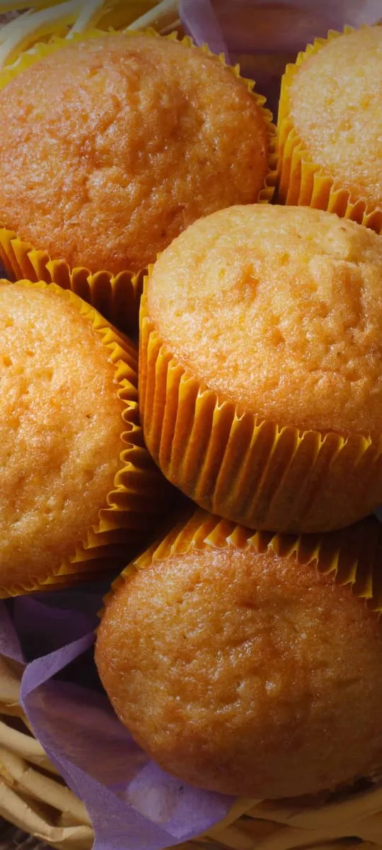 Muffins de vainilla x 6 unidades