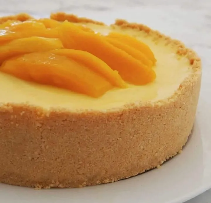 Cheesecake de durazno